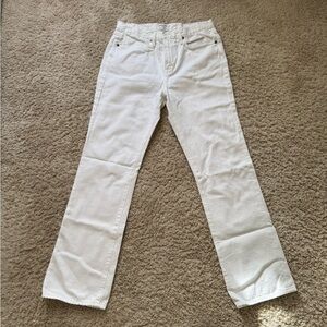 Frame Denim White Jeans